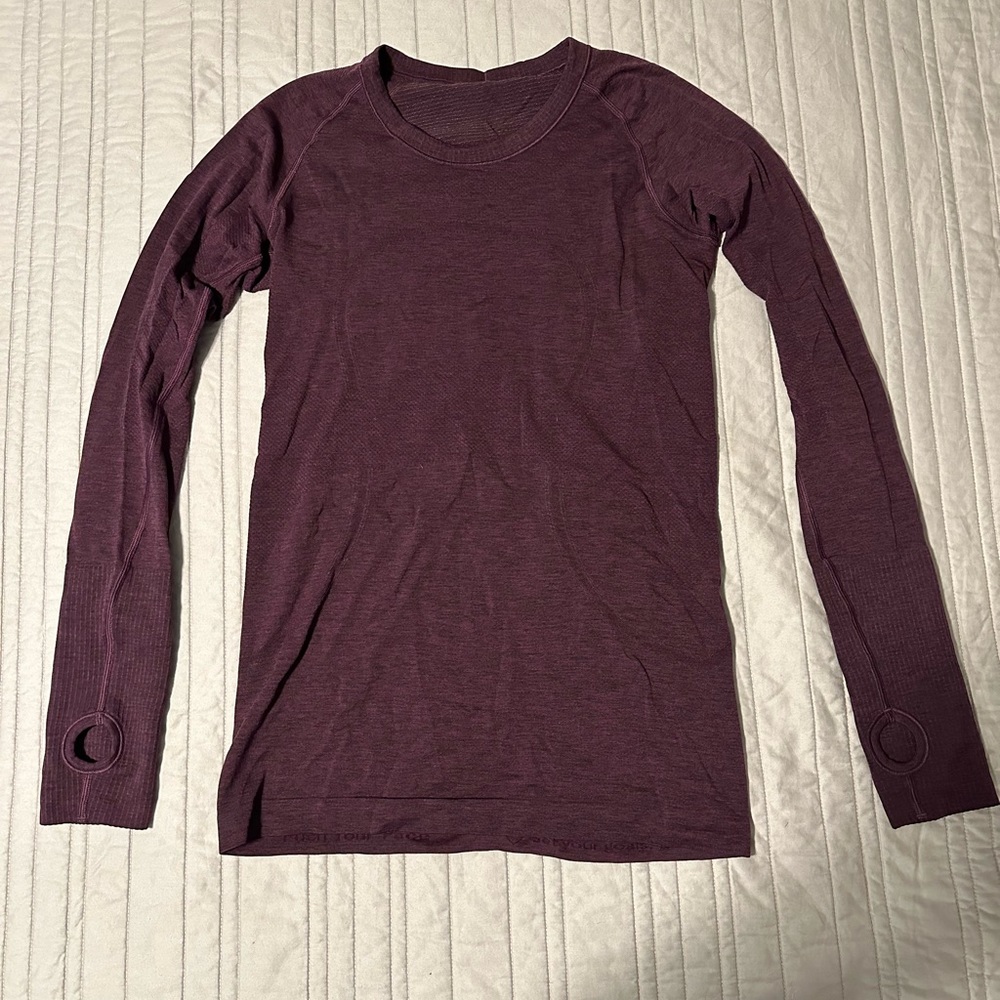 Lululemon Swiftly Tech Long Sleeve